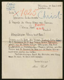 Expediente de Friedrich Georg Christ