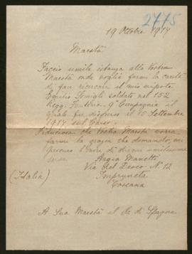 Expediente de Emilio Somigli