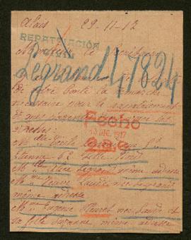 Expediente de Cécile y Alice Legrand, Marie Laude Legrand y la familia Fleuret Laude