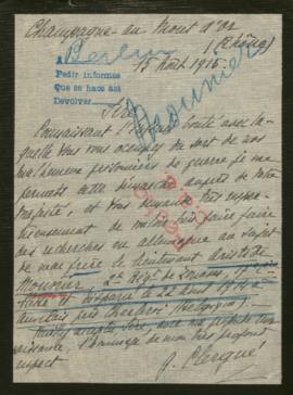 Expediente de Aristide Mounier