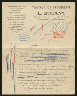 Expediente de Emile Briant