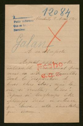 Expediente de Justin Galan