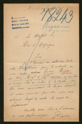 Expediente de Lucien Regrain