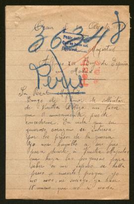 Expediente de Francisco Péris