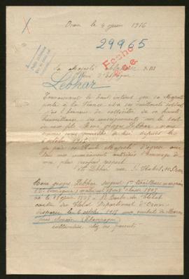 Expediente de René Georges Lebhar