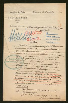 Expediente de Alphonse Henri Mercier