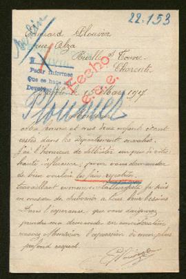 Expediente de la familia Plouvier Empis