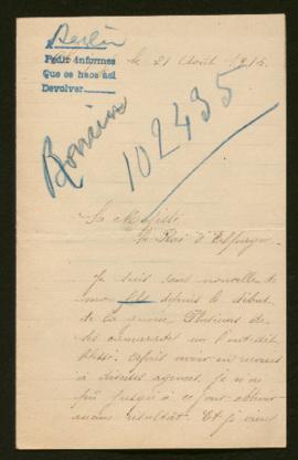 Expediente de Jules Roncin