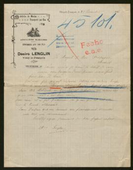 Expediente de Désiré Ramir Lenglin