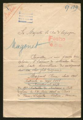 Expediente de Pierre Magonet