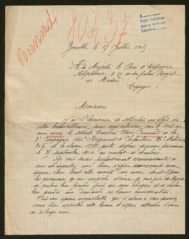 Expediente de Emilien Clovis Bernard