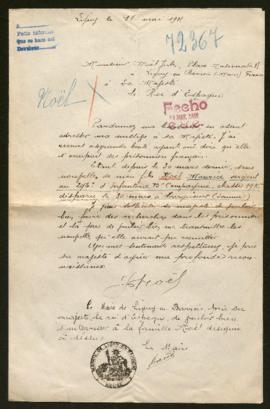 Expediente de Maurice Noël