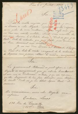 Expediente de Denis Augustin Julien Lanos