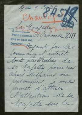 Expediente de Charles Albert Chantepie