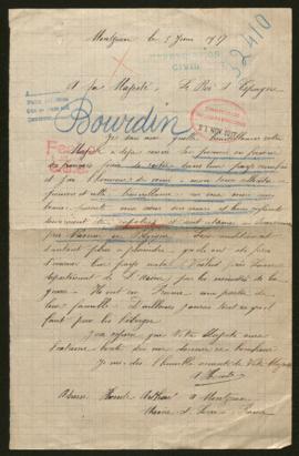 Expediente de Léonide Cézarinne Harant y las familias Bourdin-Houbron, Vieville-Houde y Houde-Beq...