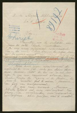 Expediente de Alfred Thiriet