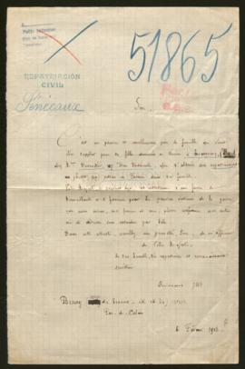 Expediente de mademoiselle Sénécaux