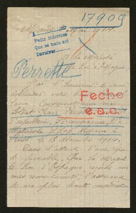 Expediente de Jean Perrette