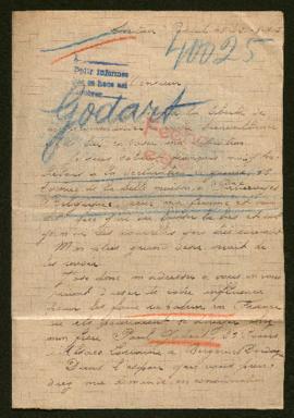 Expediente de la familia de Henri Godart