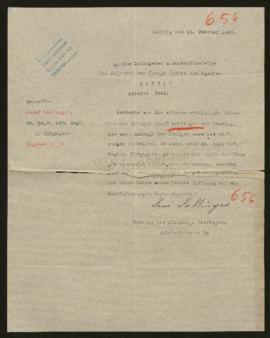 Expediente de Josef Lallinger