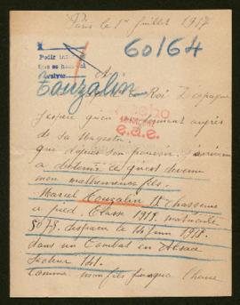 Expediente de Marcel Touzalin