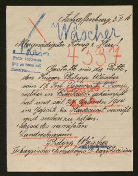 Expediente de Philipp Wäscher