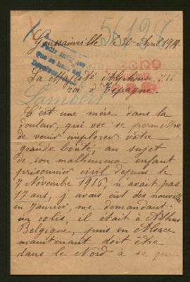 Expediente de Fernand Lambert