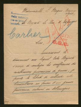 Expediente de Paul Carlier y de la familia Carlier