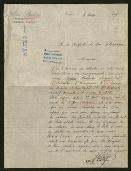 Expediente de Alexandre Badens