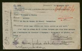 Expediente de Antonio Elihimas