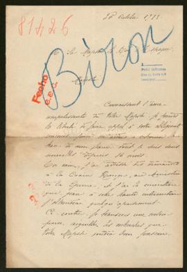Expediente de Gaston Félix Germain Biron