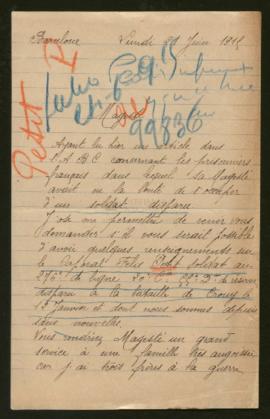 Expediente de Félix Petit