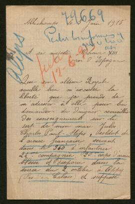 Expediente de Jules Charles Paul Alips