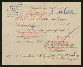 Expediente de Andreas Luber