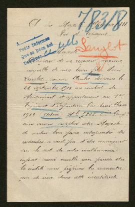 Expediente de André Lenglet