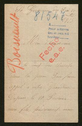 Expediente de Louis Boisnault