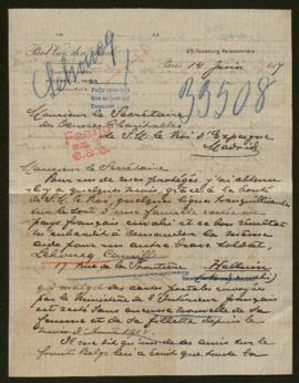 Expediente de la familia de Camille Lehoucq