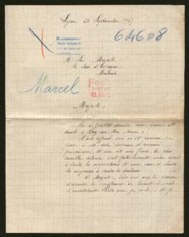 Expediente de André Guillaume Marcel