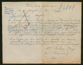 Expediente de Georges Duchène