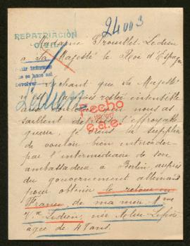 Expediente de Marie Félicie Alice Ledien Lefebvre