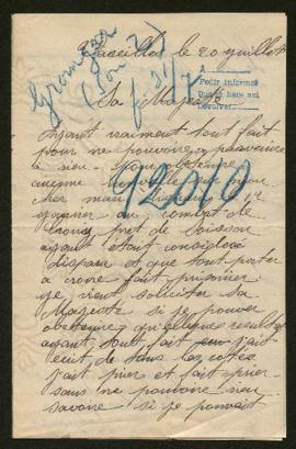 Expediente de Antoine Marie Granger y León Pelletier