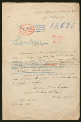 Expediente de Lucien Lardeur