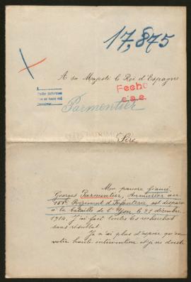 Expediente de Georges Parmentier