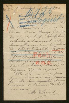 Expediente de Théophile Loquet