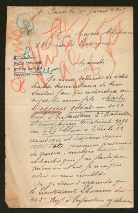 Expediente de Charles Diésnis