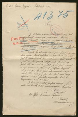 Expediente de Lucien Félicién Poirier