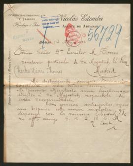 Expediente de Charles Désiré Thomas