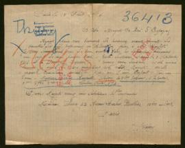 Expediente de Victor Auguste Thiery