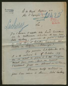 Expediente de André Lacherez