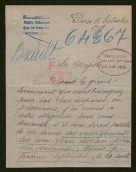 Expediente de Marcel Eugène Brault